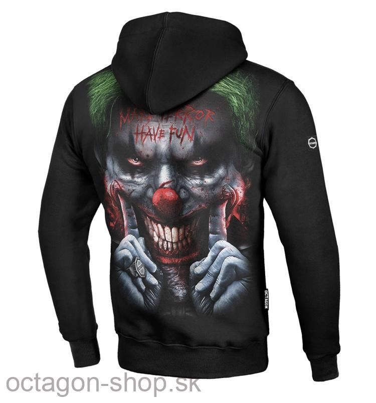 Mikina - Octagon - Make Terror Have Fun s kapucňou