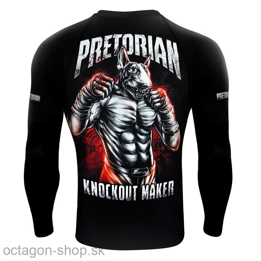 Rashguard - Pretorian - dlhý rukáv - Knockout Marker