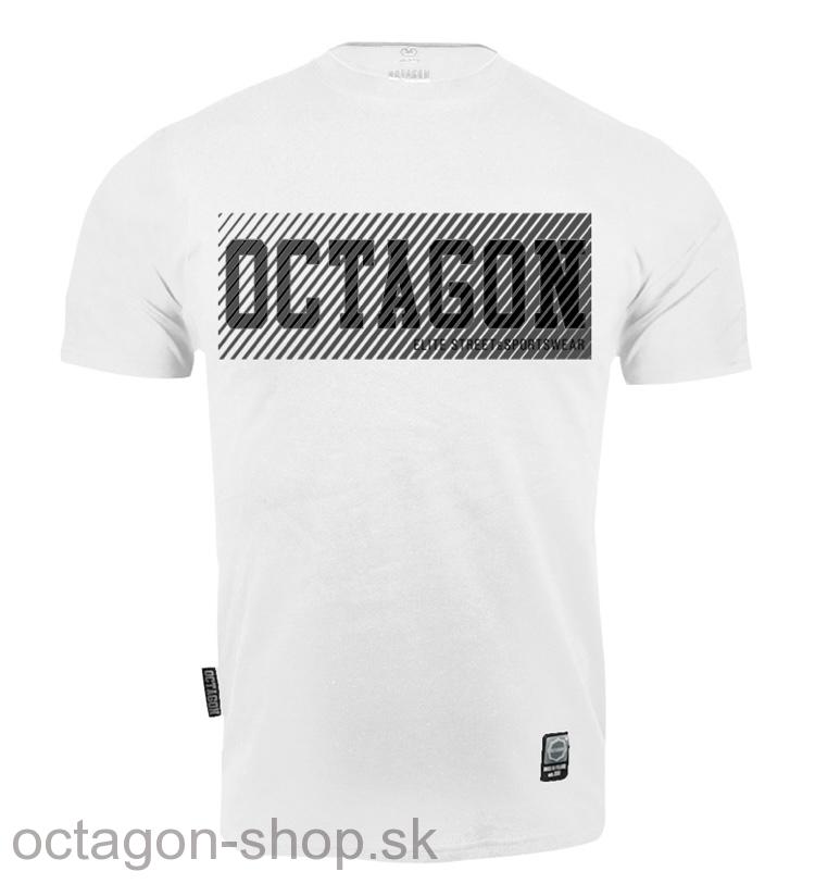Tričko - Octagon - New Lines - biele