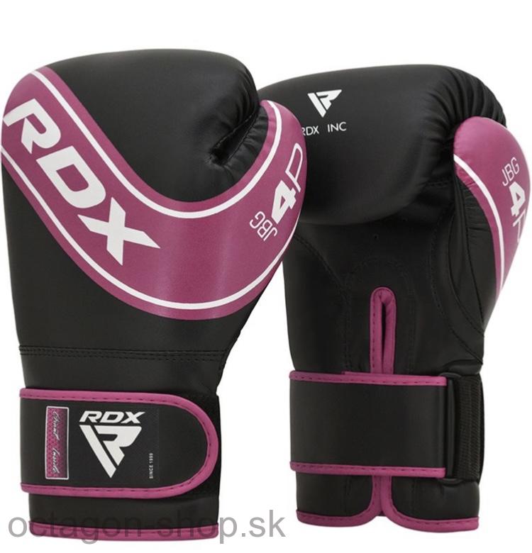 Boxerské rukavice - RDX - 4B Robo - ružové