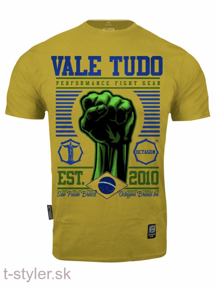 Tričko - Octagon - Vale tudo - Žlté