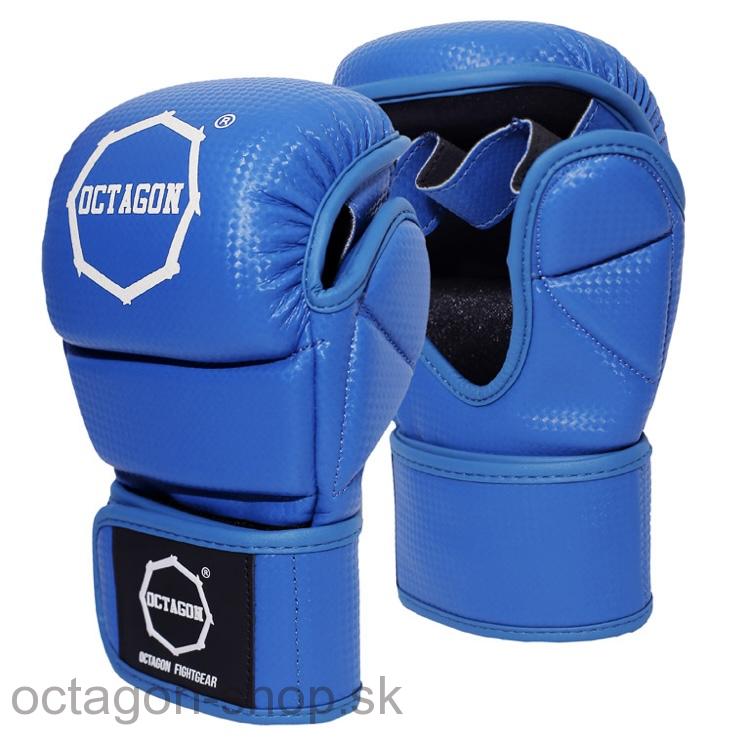 Sparingové MMA rukavice - Octagon - Kevlar - modré