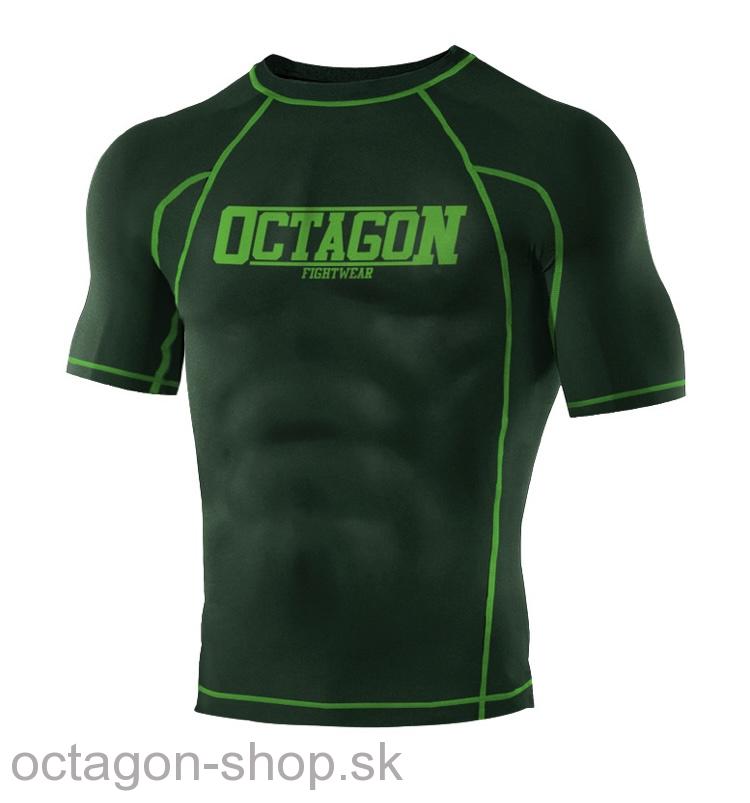 Rashguard - Octagon - Fight wear - zelený
