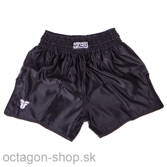 Muay Thai trenky - Fighter - Bangkok plain - čierne