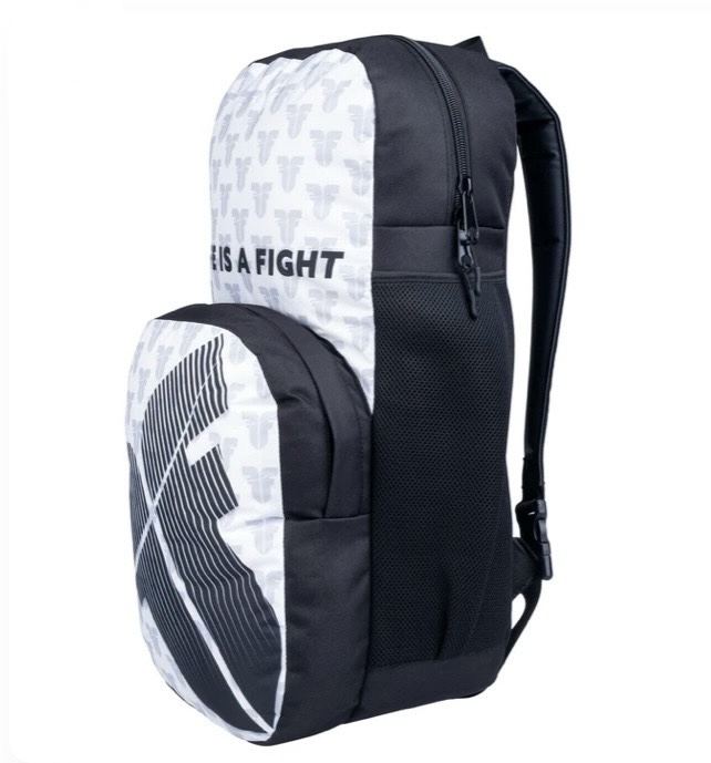 Batoh - Fighter - Squad - logo - biely