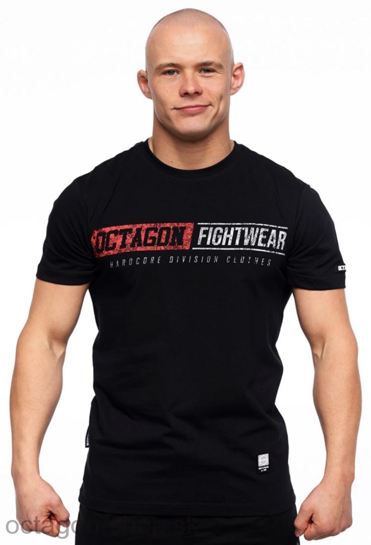 Tričko - Octagon - Division Clothes - Čierne