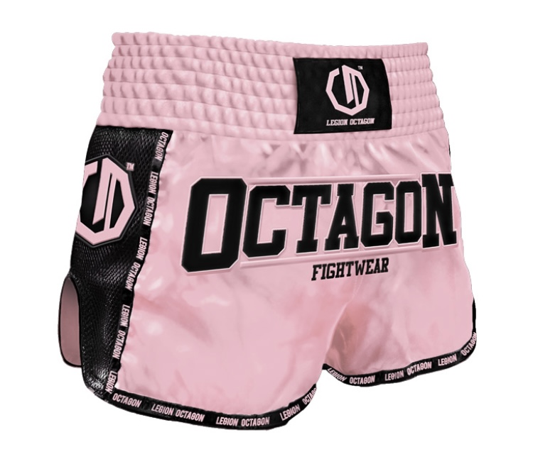 Muay Thai trenky - Octagon - Fight Wear - ružové
