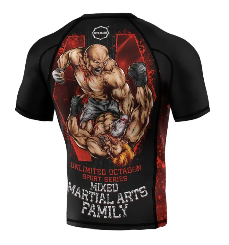 Rashguard - Octagon - MMA Family
