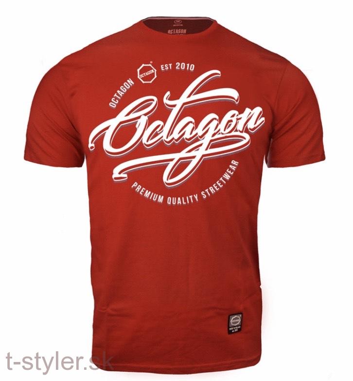 Tričko - Octagon - Elite - Červené