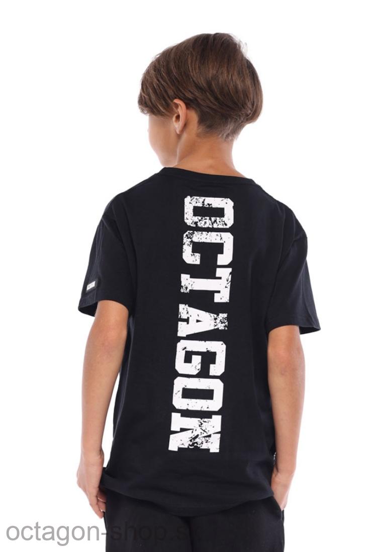 Detské Tričko - Octagon - Fight Wear - čierne