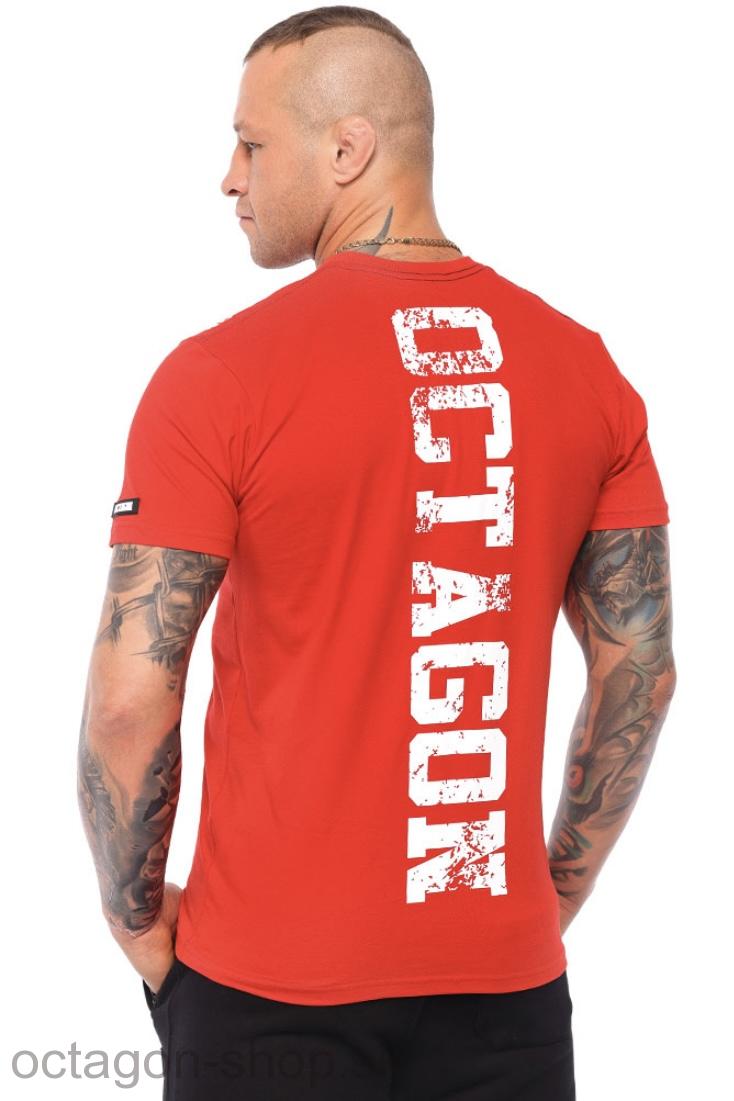 Tričko - Octagon - Fight Wear I - Červené