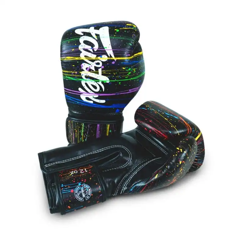 Boxerské rukavice - FAIRTEX - BGV14PT - Painter - čierne