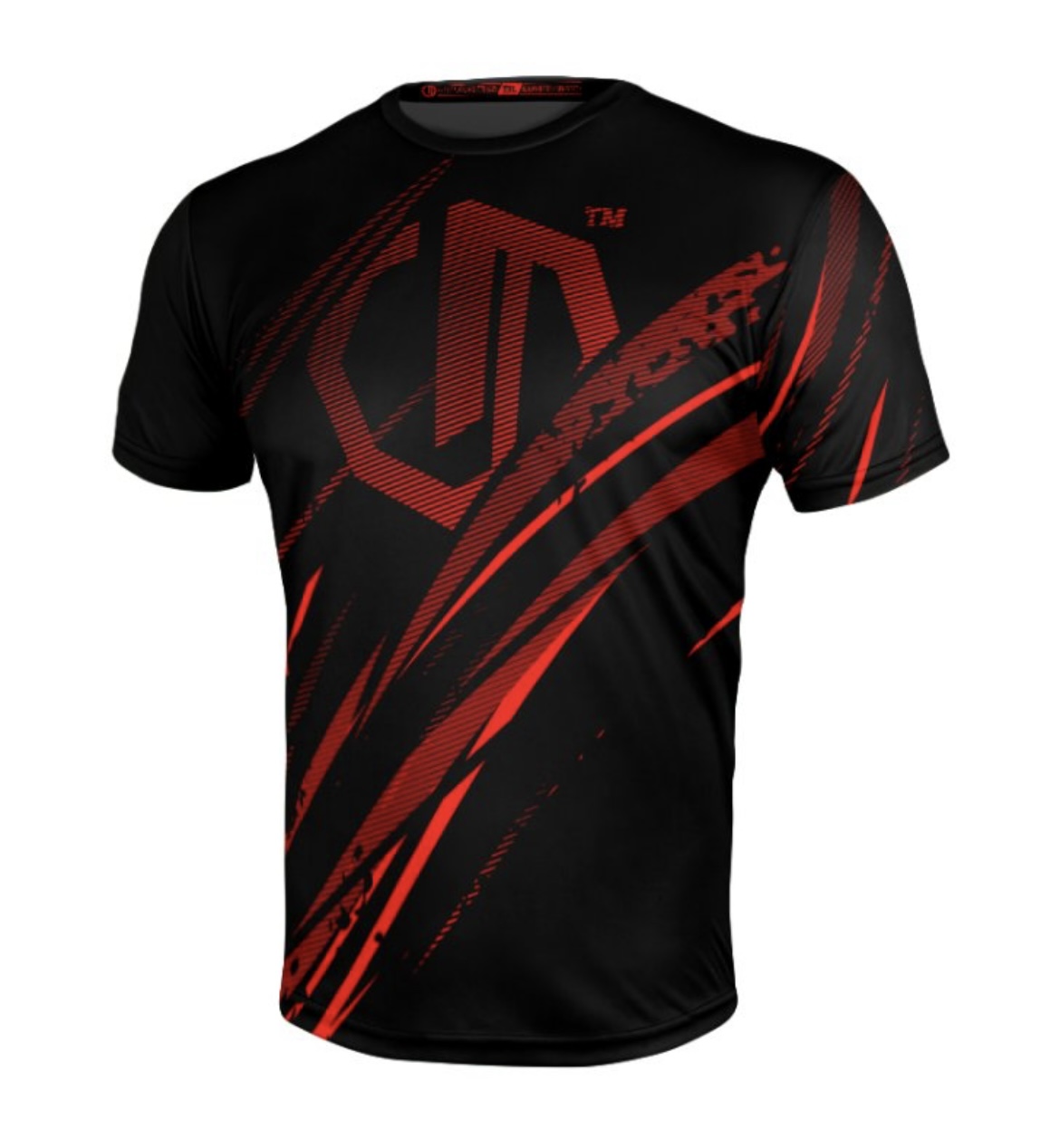 Športové tričko - Octagon - Escape - čierna/červená