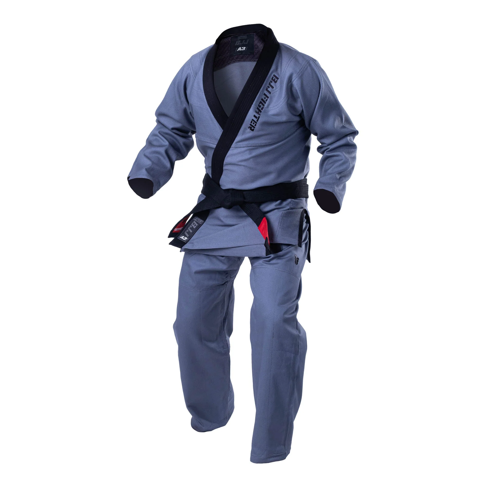 Kimono BJJ - Fighter - BJJ Uniform - šedé