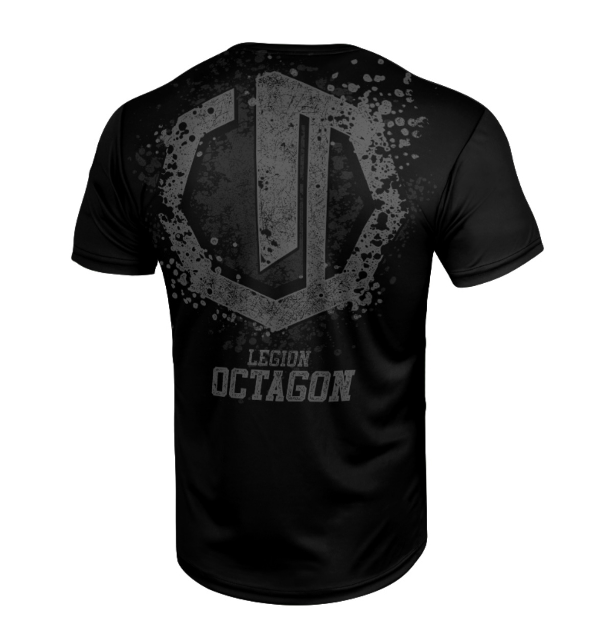 Športové tričko - Octagon - Grunge - čierne