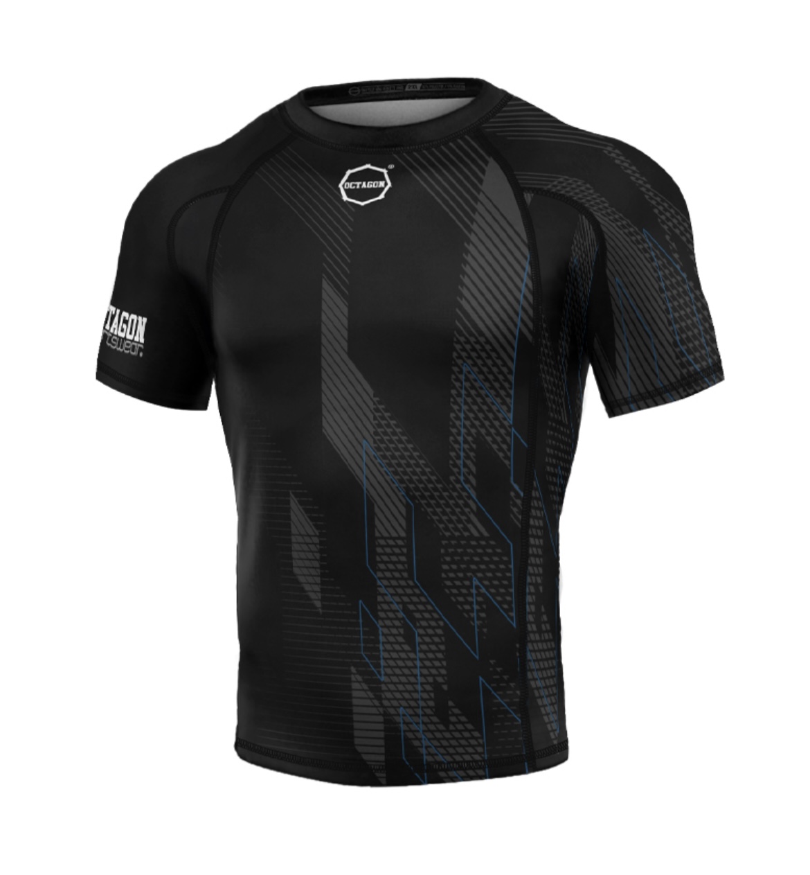 Rashguard - Octagon - Diamond - čierny