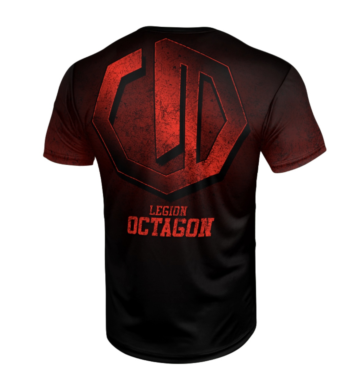 Športové tričko - Octagon - Conquest - čierna/červená